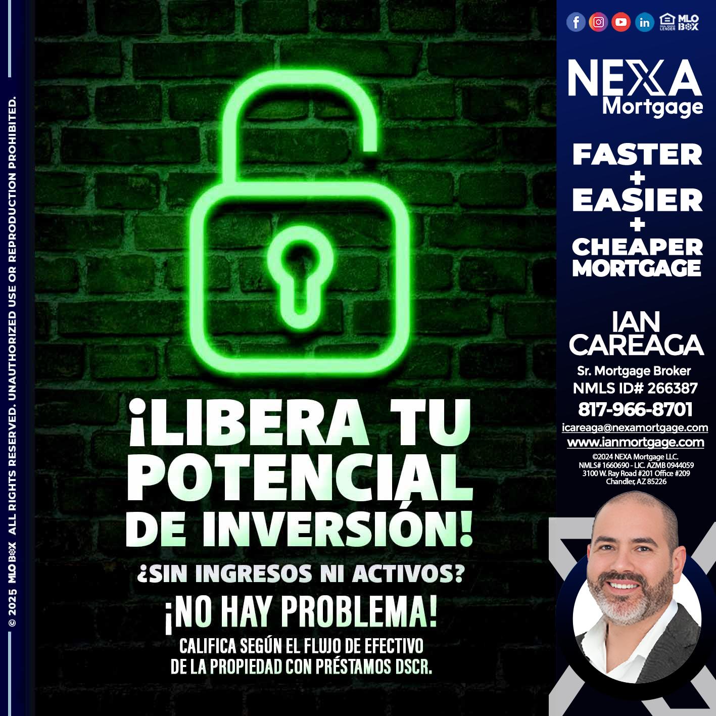 libera tu potencial - Ian Careaga -Sr. Mortgage Broker