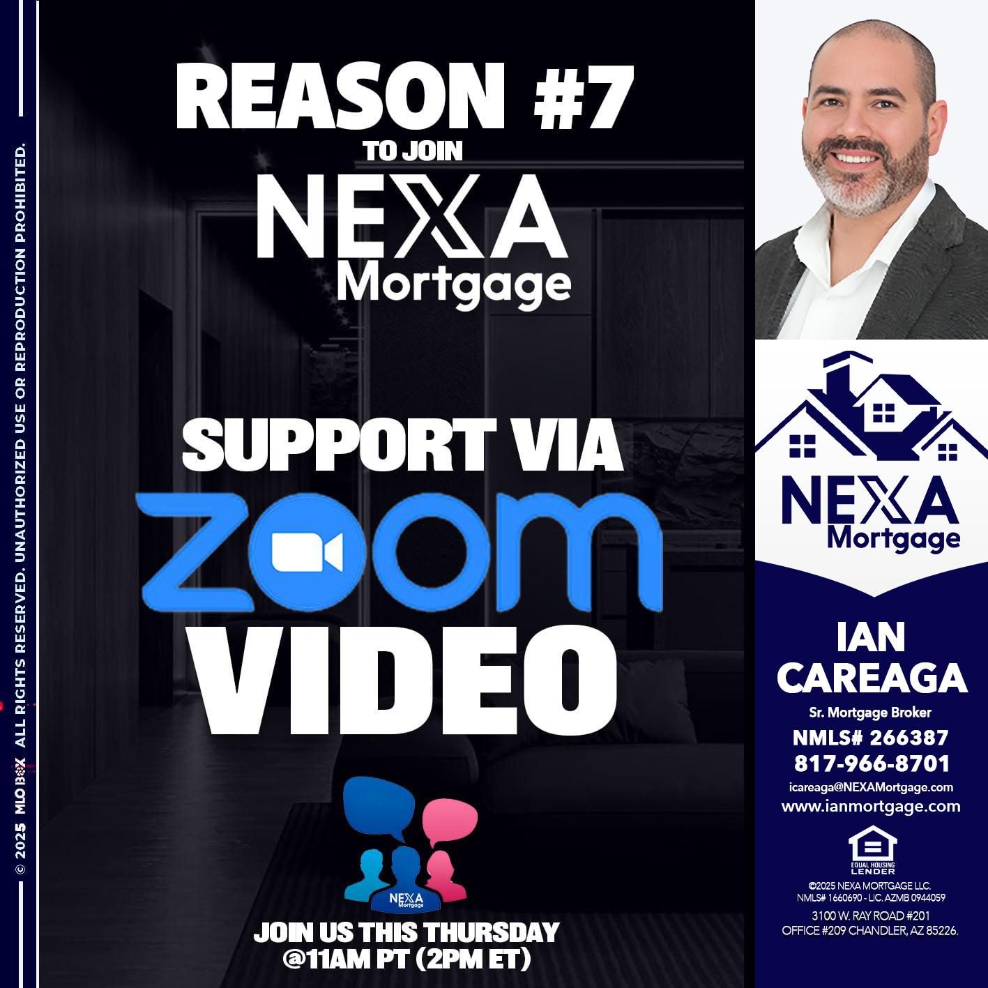 REASON 7 - Ian Careaga -Sr. Mortgage Broker