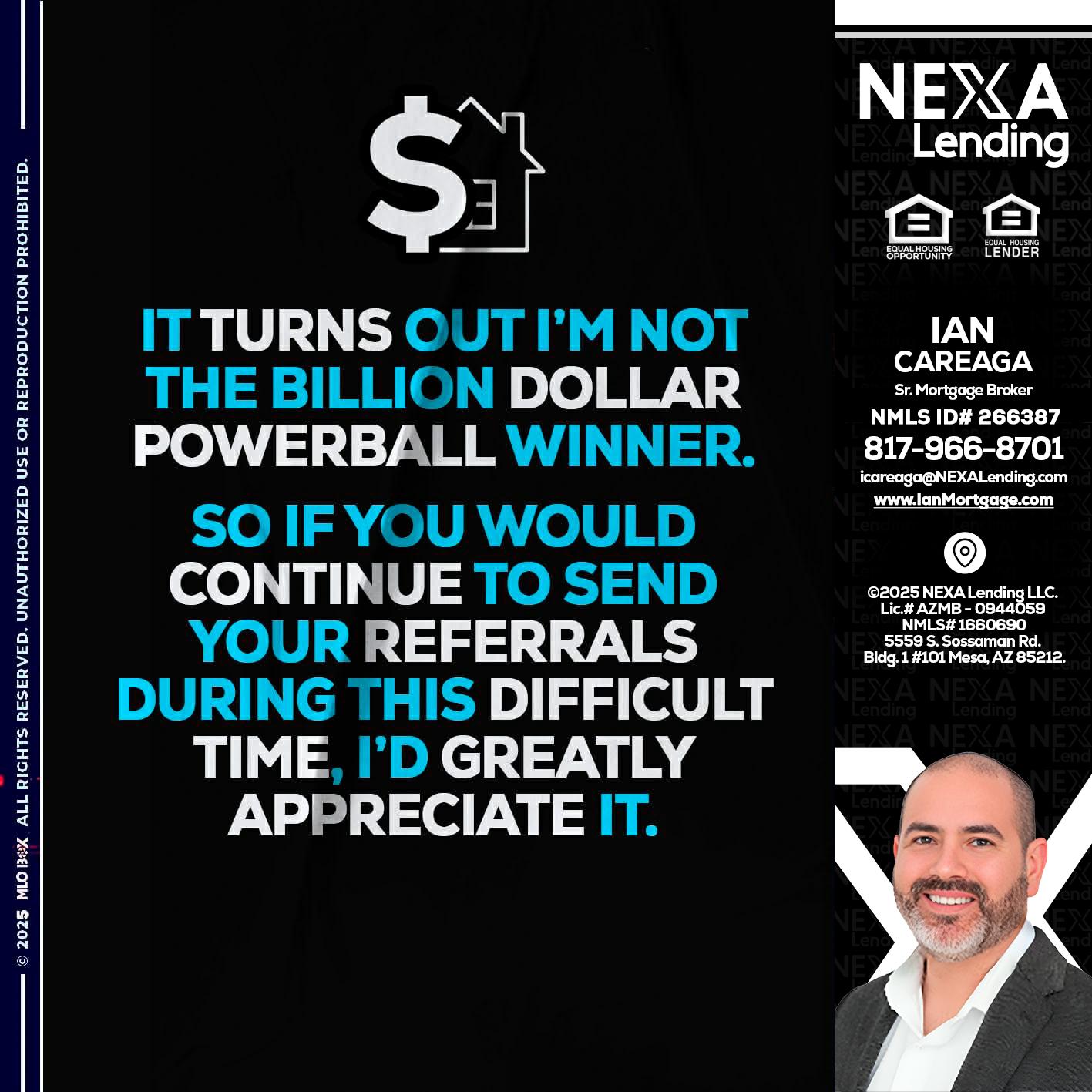 IT TURNS - Ian Careaga -Mortgage Broker