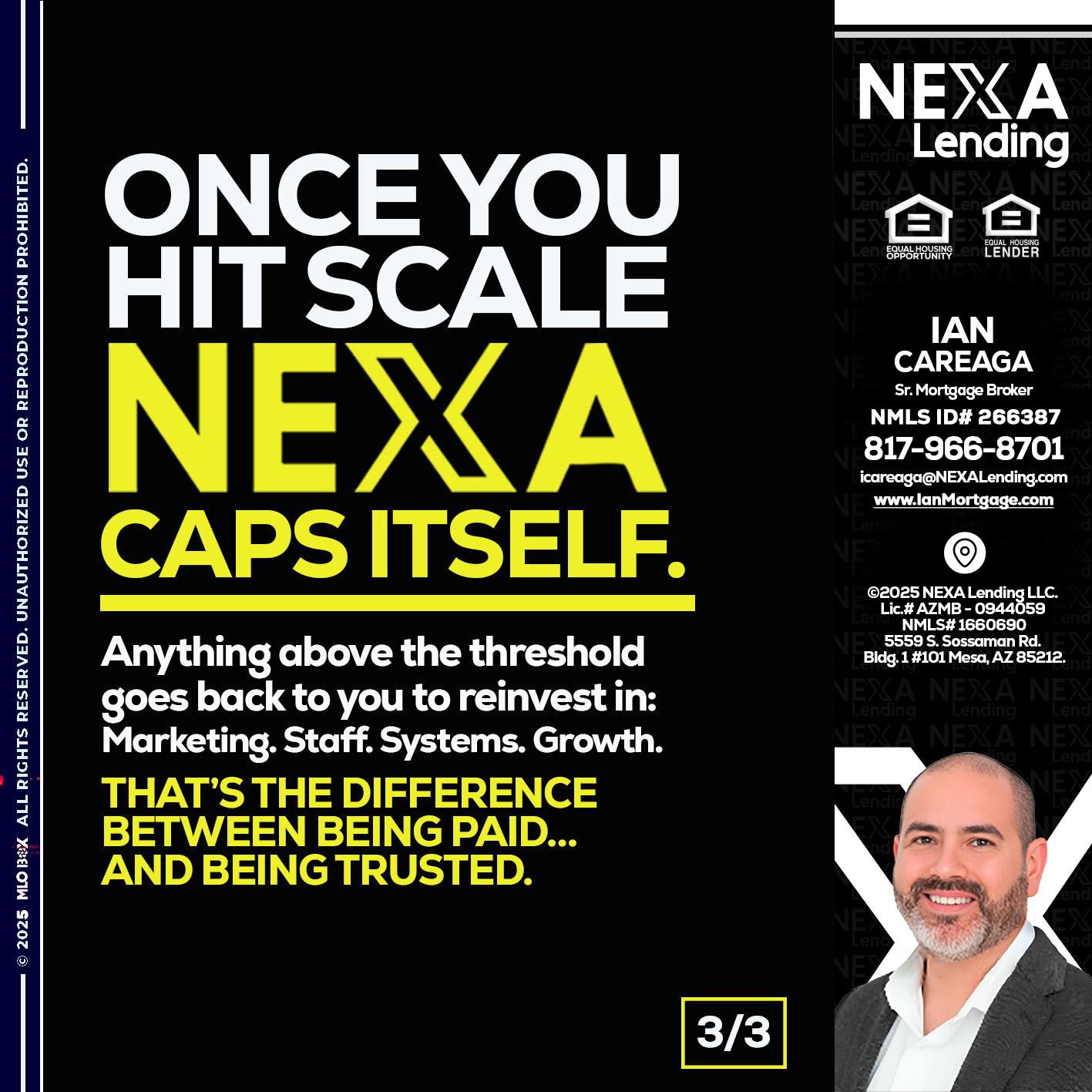 3 OF 3 - Ian Careaga -Mortgage Broker