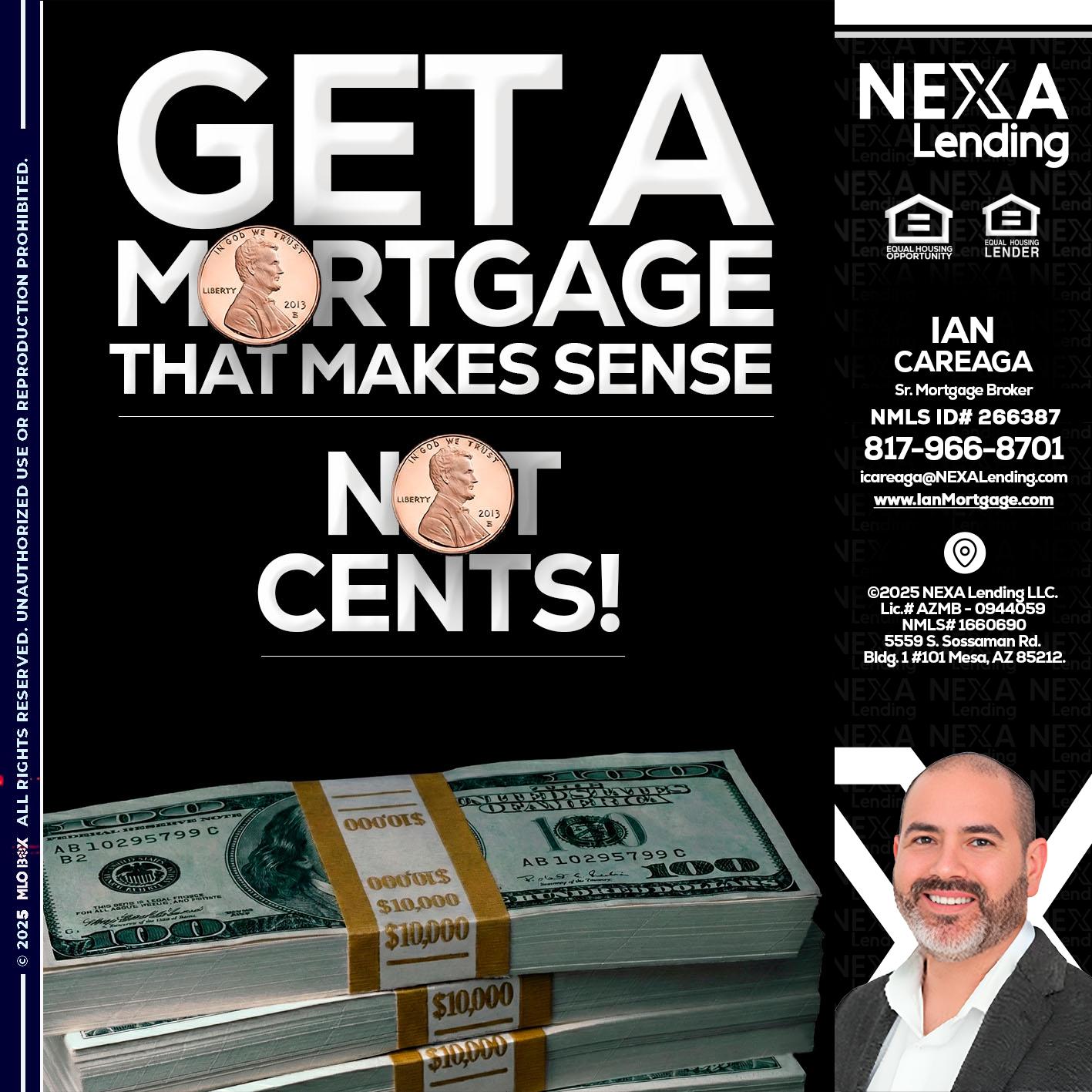 get a mortgage - Ian Careaga -Mortgage Broker