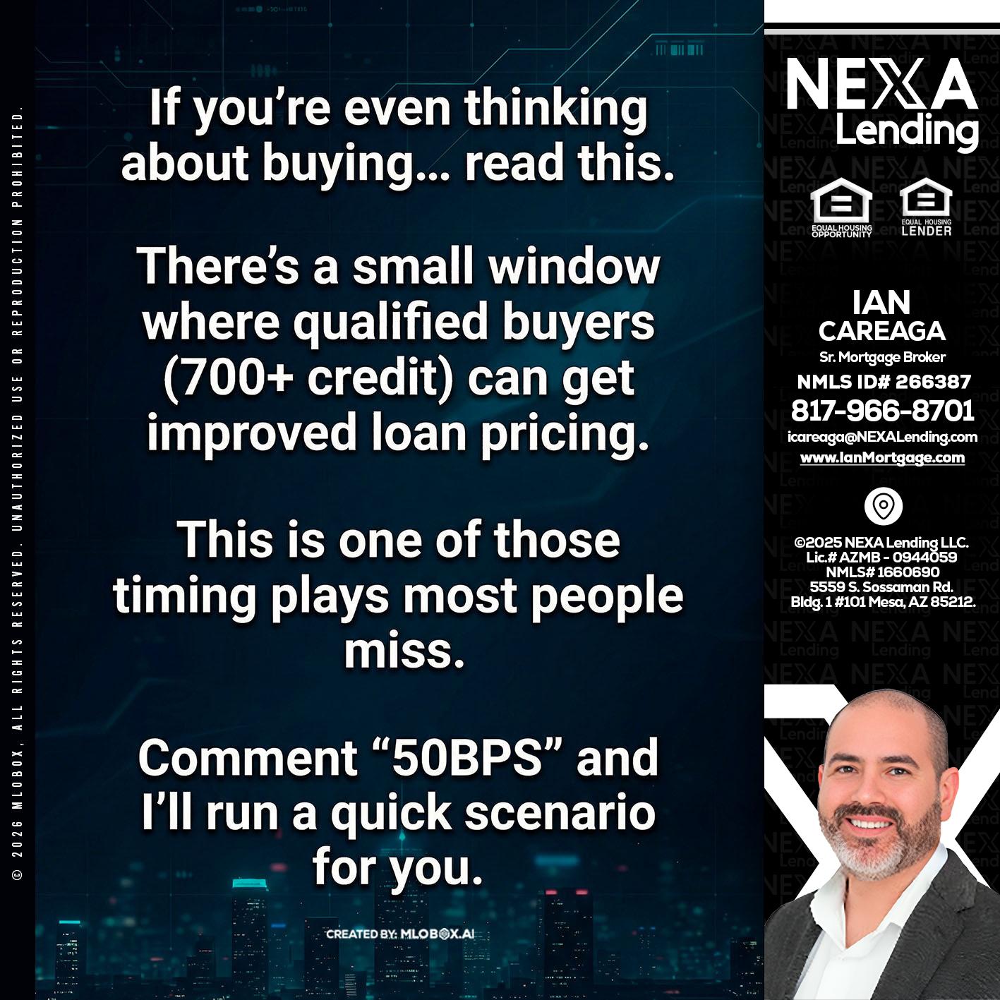 IF YOU EVER - Ian Careaga -Mortgage Broker