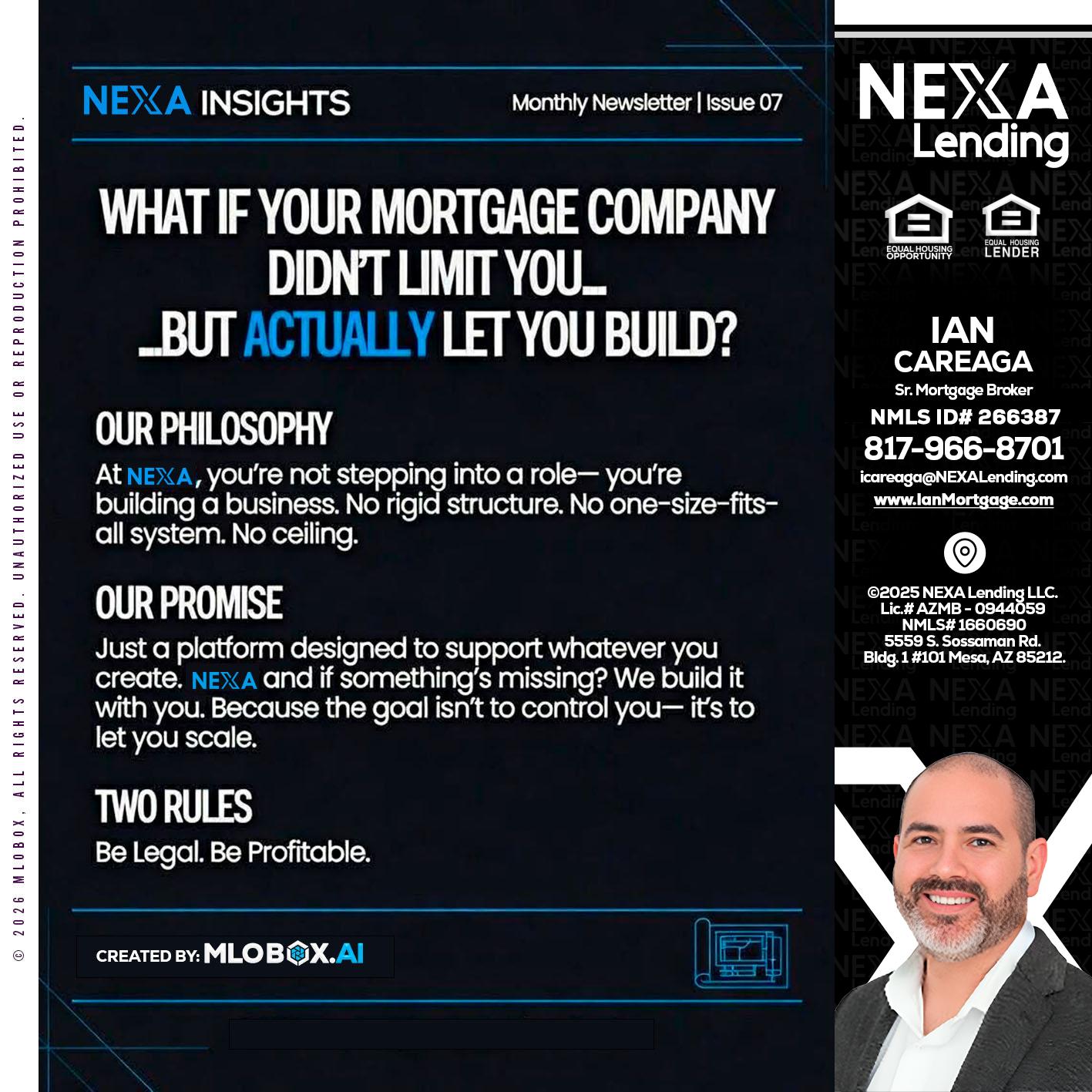 NEXA INSIGHTS - Ian Careaga -Mortgage Broker